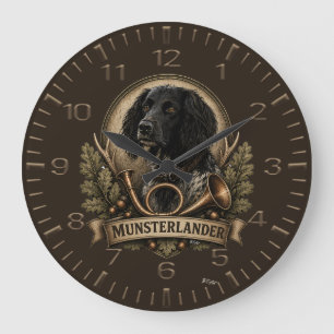 Relógio Grande Grande Munsterlander (logotipo)
