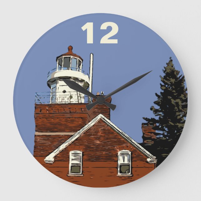 RELÓGIO GRANDE GRANDE PONTO DE BASE (Frente)