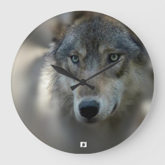 Relógio Grande Grande pulso de disparo de parede redondo feito