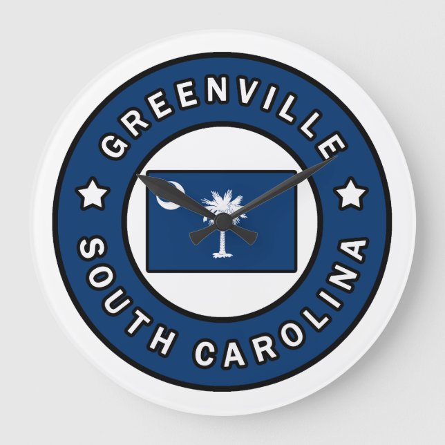 Relógio Grande Greenville Carolina do Sul (Frente)