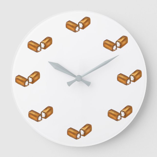 Relógio Grande Grelha-Gelada Coca-Cola Comida-de-Lixo (Frente)