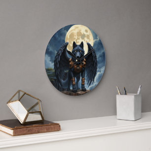 Relógio Grande Guardião da Lua – O Lobo de Asa Preta