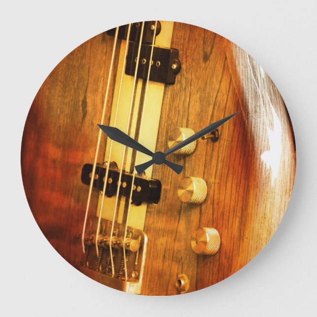 Relógio Grande Guitar clock (Frente)