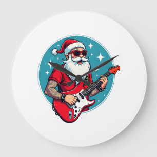 Relógio Grande Guitarrista de Natal Rockmusic Natal