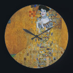 Relógio Grande Gustav Klimt - Adele<br><div class="desc">Gustav Klimt - Adele</div>