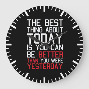 Relógio Grande Gym inspirador da malhação