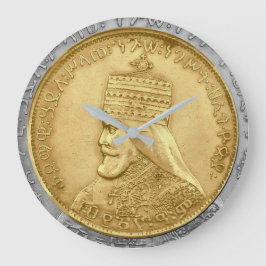 Relógio Grande Haile Selassie HIM Jah Rastafari Aufsteller