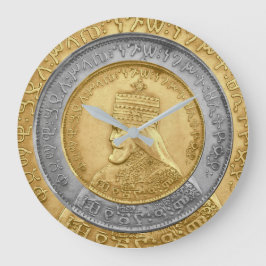 Relógio Grande Haile Selassie Jah Rastafari Reggae Rasta Roots 