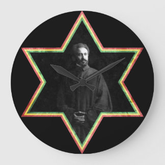 Relógio Grande Haile Selassie Star of David