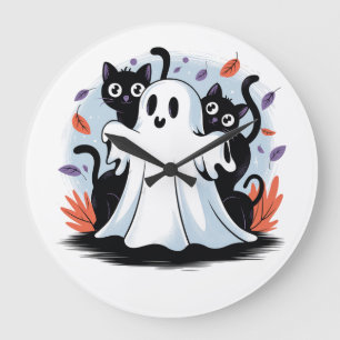 Relógio Grande Halloween Night Prowl