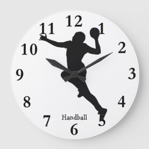 Relógio Grande Handball Player