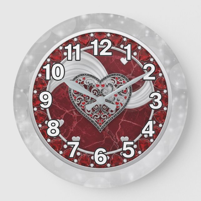 Relógio Grande Heart  (Frente)