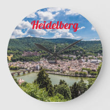 Heidelberg Neckar Panorama Alemanha