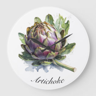 Relógio Grande Herbal Life: Artichoke personalizável