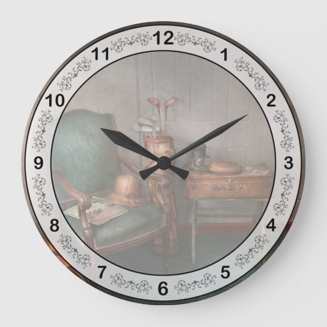 Relógio Grande Hobby - Golfe - Fotografia - Perseguições de felic (Frente)