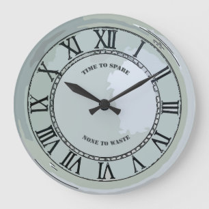 Relógio Grande Hora de poupar