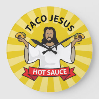 Relógio Grande Hora do Taco