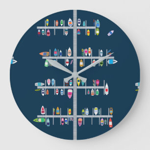 Relógio Grande Hora para o barco