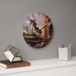 Relógio Grande Horário da Torre Sunset