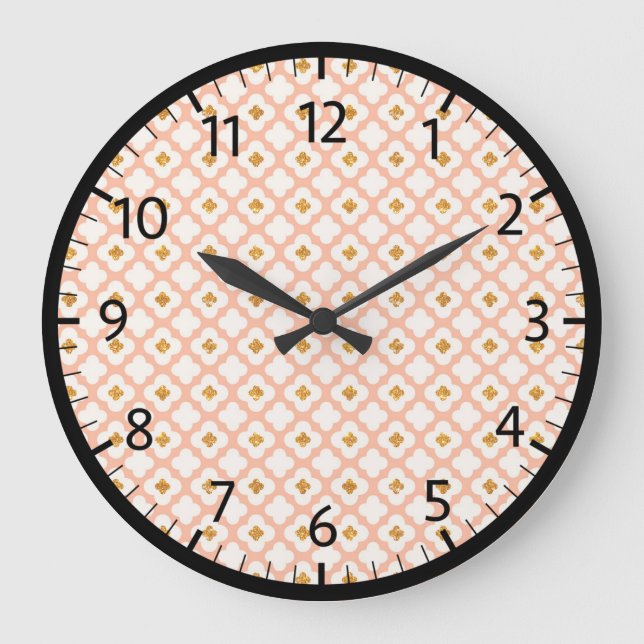 Relógio Grande Horloge en acrylique durable (Frente)