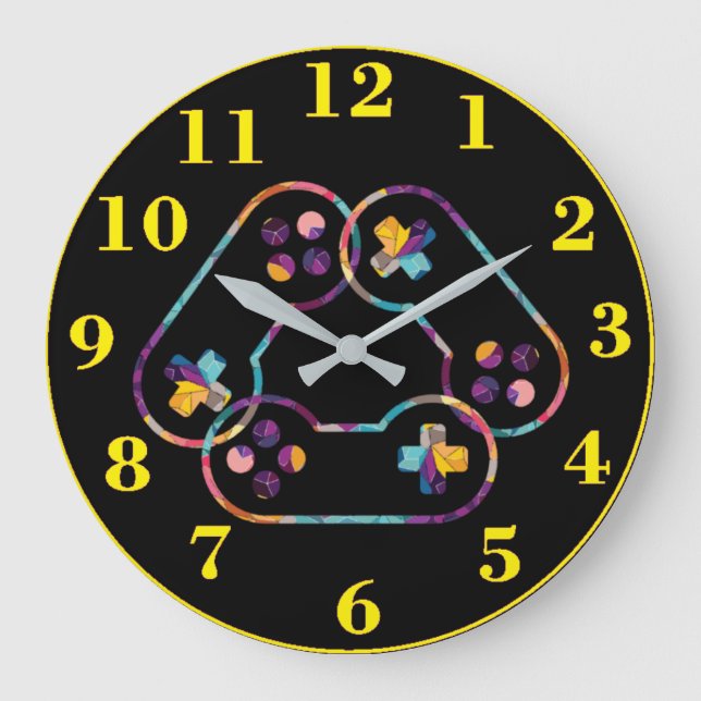 Relógio Grande Horloge Gamer (Frente)