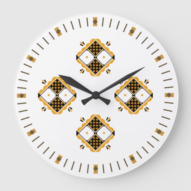 Relógio Grande Horloge motifs kabyle (Frente)