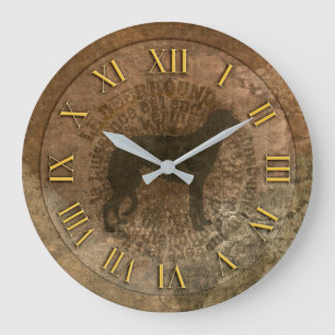 Relógio Grande Horloge scottish deerhound