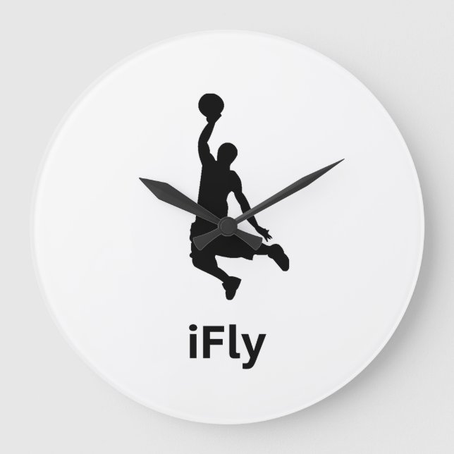 Relógio Grande iFly basquetebol (Frente)