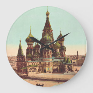 Relógio Grande Igreja de São Basílio, Praça Vermelha Moscou