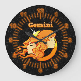 Relógio Grande Ilustração Gemini