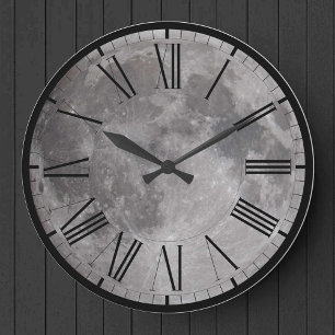 Relógio Grande Imagem de Astronomia de Lua Completa