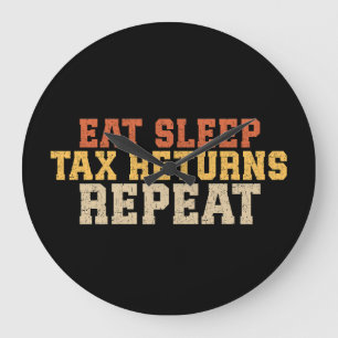 Relógio Grande Imposto Funny Season Imposto Imposto