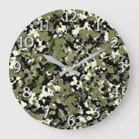 Impressão de Padrão de Camuflagem de Creme Preto V
