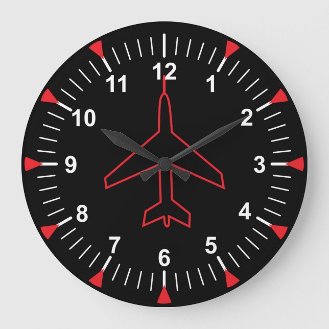 Relógio Grande Indicador de Cabeçalho (Frente)