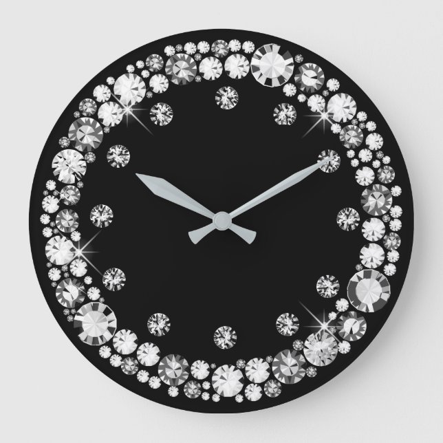 Relógio Grande Infinidade de Diamante (Frente)