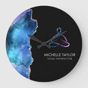 Relógio Grande Instrutor Yoga Pilates Malhação Nebula Busi Modern