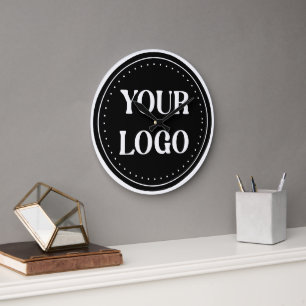 Relógio Grande Inteligente, contemporâneo, polido e personalizáve
