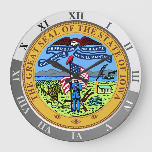 Relógio Grande Iowa (Frente)