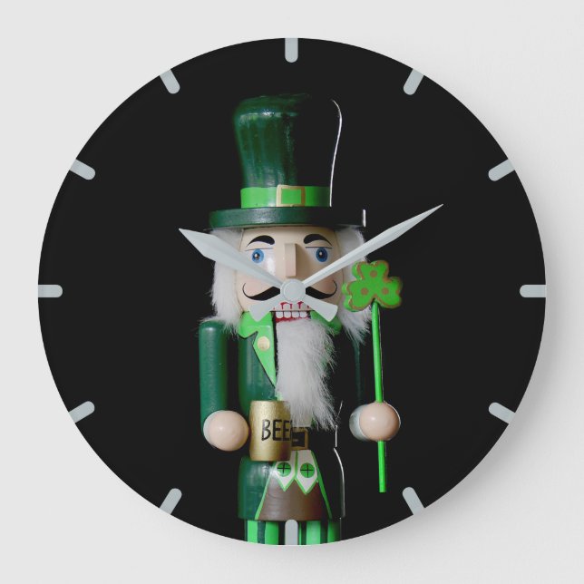 Relógio Grande Irlandês Nutcracker (Frente)