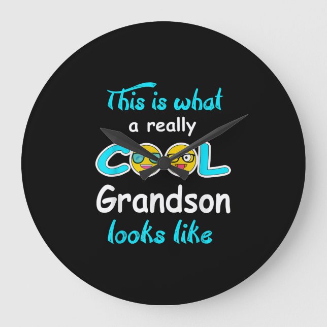 Relógio Grande Isto É O Que Um Avô Muito Legal Parece (Frente)