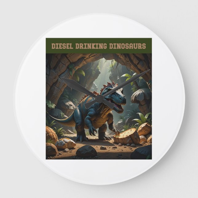 Relógio Grande It’s Just Bread (Frente)