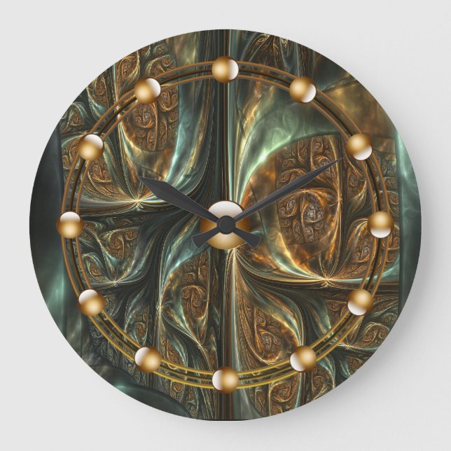 Relógio Grande Iziri Wall Clock (Frente)