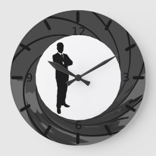 Relógio Grande James Spy Large Clock