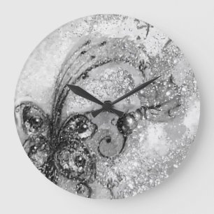 RELÓGIO GRANDE JARDIM DAS SOMBRAS PERDIDAS, PLANTA DE BORBOLETA