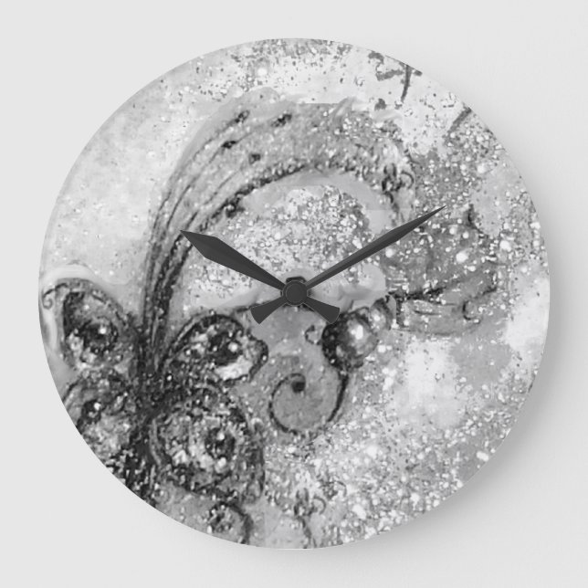 RELÓGIO GRANDE JARDIM DAS SOMBRAS PERDIDAS, PLANTA DE BORBOLETA (Frente)