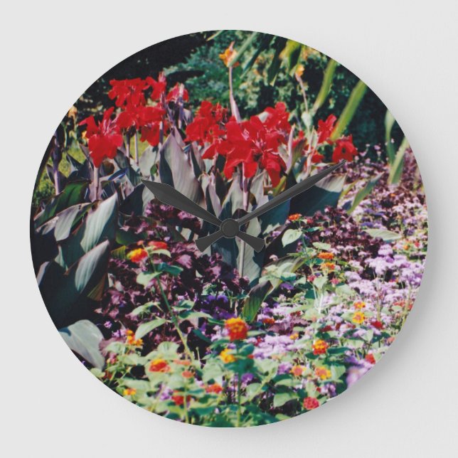 Relógio Grande Jardim de cura (Frente)