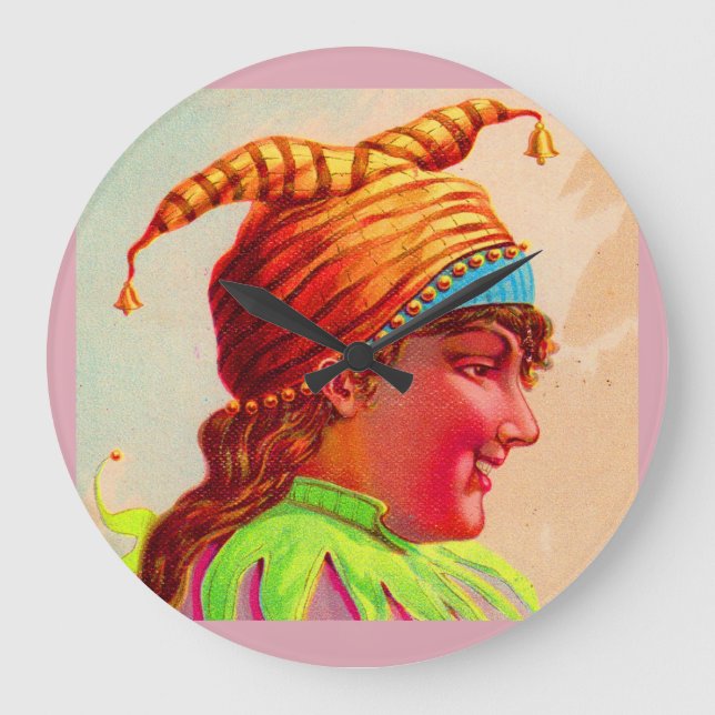 Relógio Grande Jester vitoriano (Frente)