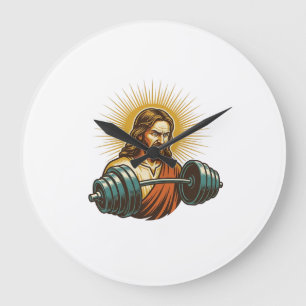 Relógio Grande Jesus Acidentalmente Adicionando Muito Peso Falha