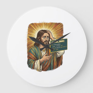 Relógio Grande Jesus chorando Erro de sintaxe Codificação Program