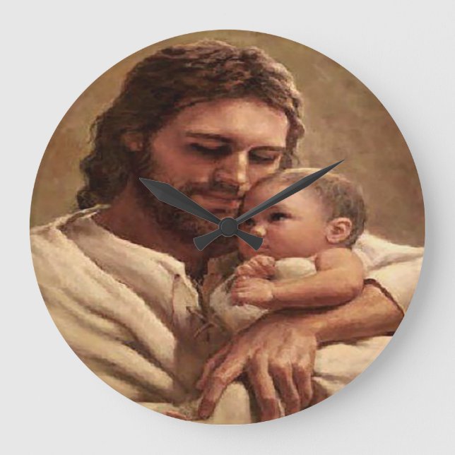 Relógio Grande Jesus e Filho  (Frente)